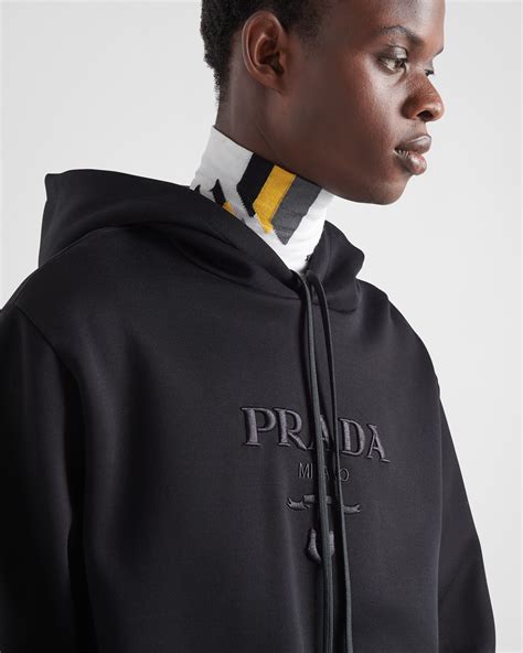 vintage prada milano hoodie|Prada Sweatshirts & Hoodies .